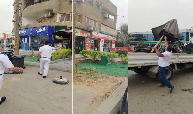  استجابة فورية لشكاوى المواطنين إزالة إشغالات بميدان فونتانا بـ القاهرة