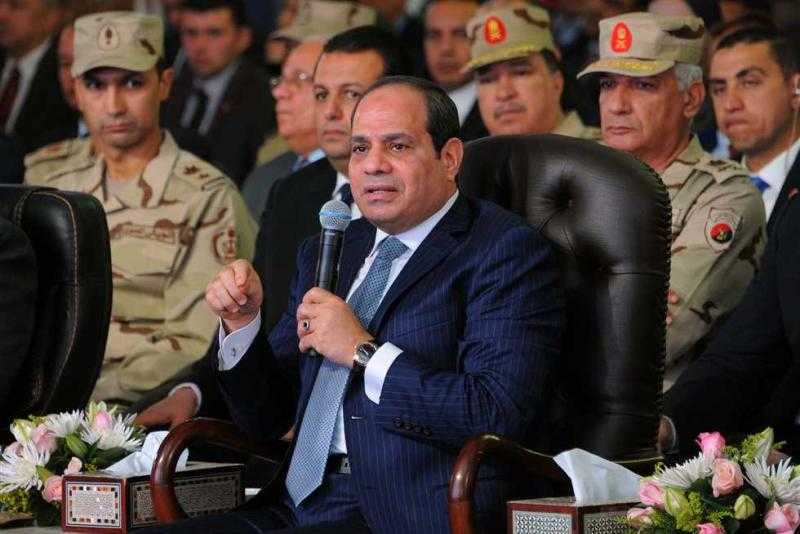  الرئيس السيسي مصر محور رئيسي لنقل البيانات في العالم