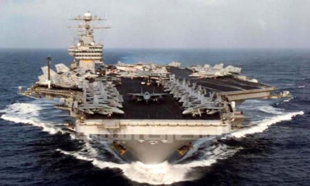 ردا علي تهديدات إيران..الأسطول الأمريكي: لن نسمح لأحد بتعطيل حركة الملاحة في مضيق هرمز