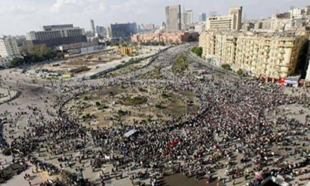 معتصمو ميدان التحرير يستعدون لمليونية ”النصر والعبور” مع القوات المسلحة