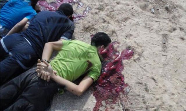 شاهد .. الصور الأولية للجنود الـ 25 القتلى ضحايا الحادث الإرهابى فى سيناء