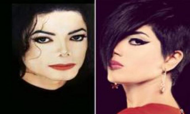 بالصور .. فنانة كويتية تتشبه بـ ”مايكل جاكسون”
