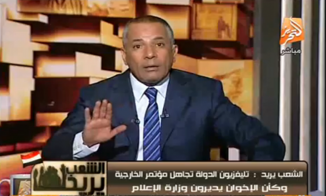 بالفيديو .. أحمد موسى: كافة قطاعات التليفزيون المصري يسيطر عليها تنظيم الإخوان