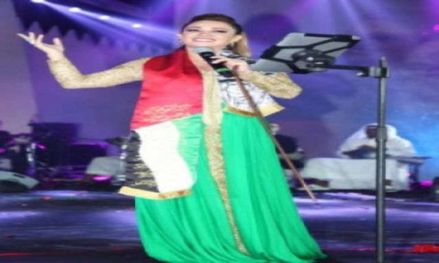 بالصور .. برنسيسة ”الغناء العربي” تشارك في احتفالات الامارات بثلاث حفلات غنائية