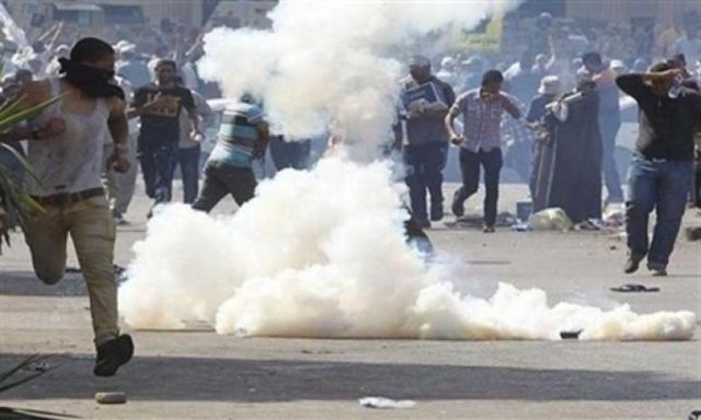 الأمن يفرق مسيرة لأنصار الاخوان بعد محاولتهم الاعتداء على أحد لجان حي الهرم