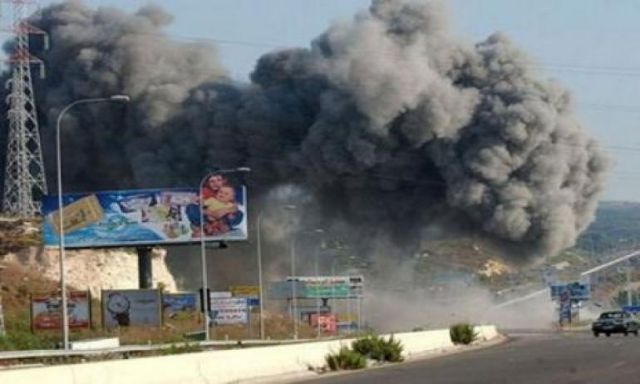 انفجار قوي في أحد معاقل حزب الله شرقي لبنان