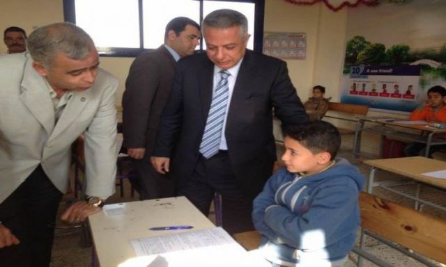 وزير التربية والتعليم يتفقد لجان امتحانات الإعدادية فى بنى سويف