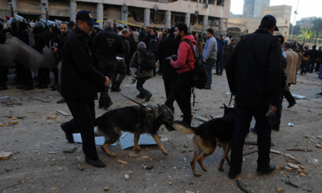 مؤسسات حقوقية تدين تفجيرات مديرية أمن القاهرة وتحمل الجماعة الإرهابية مسئوليتها