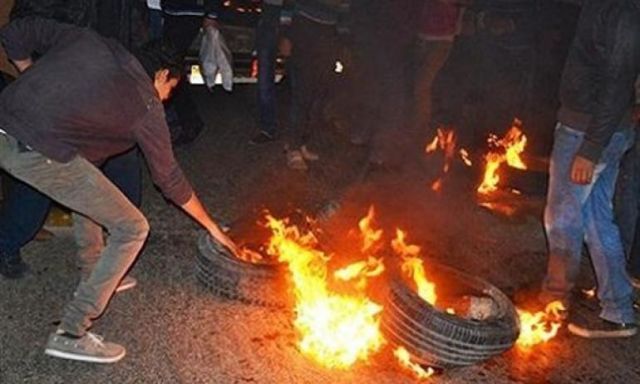 حرق مقر حزب الوفد بالمرج