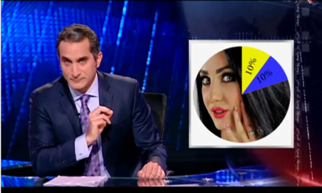 بالفيديو: باسم يوسف يتضامن مع ”صافيناز” .. ويسخر من ”اختراع الجيش”