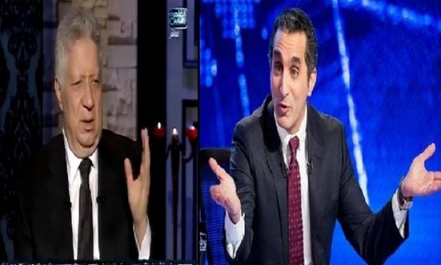 بالفيديو .. مرتضى منصور لـ”باسم يوسف”: أنا اللى وقفت برنامجك على ”cbc” وهوقفه تانى