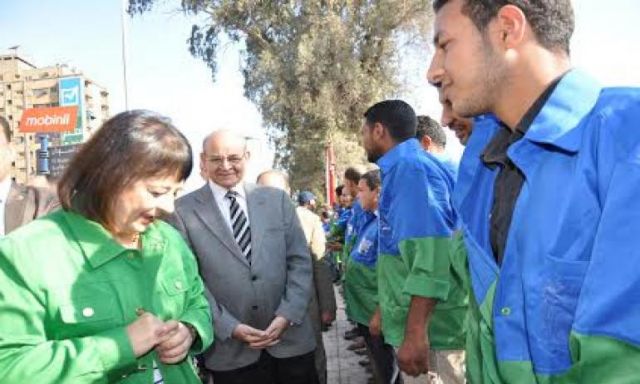وزيرة البيئة ومحافظ الجيزة يعلنان عن مبادرة نظافة حى العجوزة