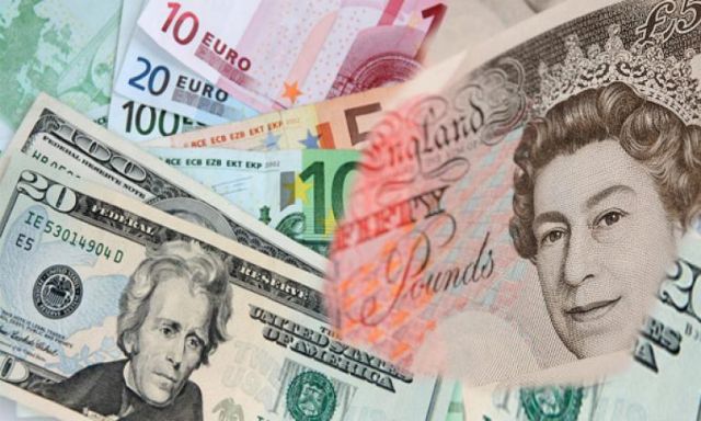 تباين أسعار العملات الأجنبية والجنيه الاسترلينى يسجل 11.8148 جنيه