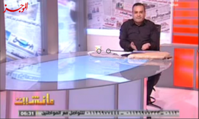 بالفيديو .. جابر القرموطي تعليقا علي قنبلة المحلة: ”هو احنا بنصطاد سمكة في بحر”