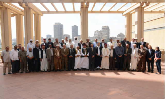 شيوخ القبائل الليبية يعقدون مؤتمرا لعرض نتائج ملتقى ”وقف القتال فى طرابلس”