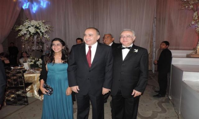رجال السياسة ونجوم الفن والمجتمع فى زفاف اسماعيل حسن رشدان