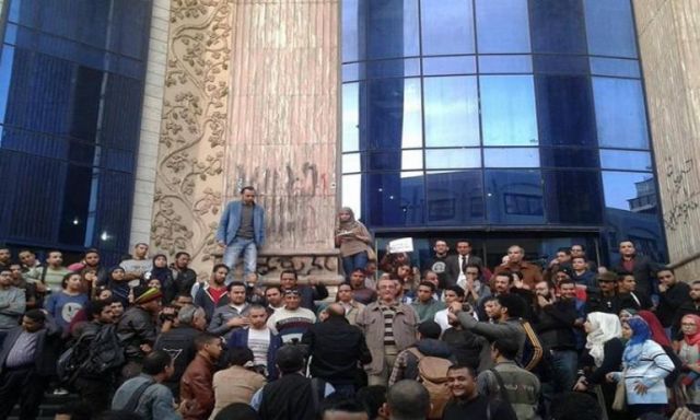 وقفة احتجاجية لأهالي المختطفين في ليبيا أمام نقابة الصحفيين