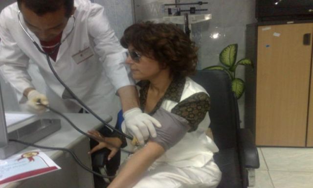 ” سميرة سعيد ” تقود حملة للتبرع بالدم