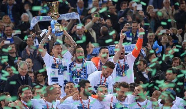 نابولى يتوج بكأس إيطاليا للمرة السادسة على حساب يوفينتوس