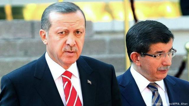 أردوغان وأحمد داوود أوغلو