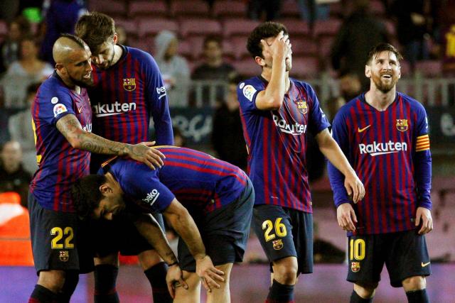 برشلونة يودع حلم الليجا بتعادل جديد أمام أتلتيكو مدريد