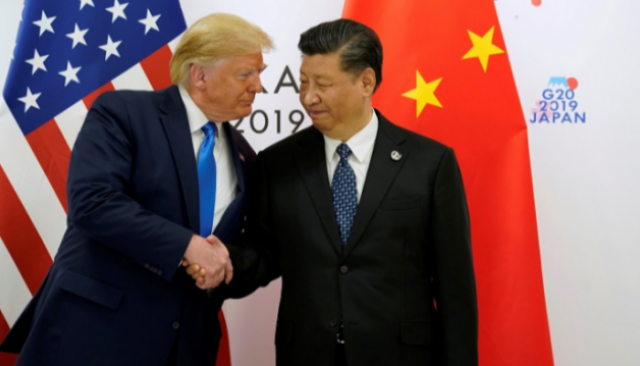 الرئيسان الأمريكي والصينى