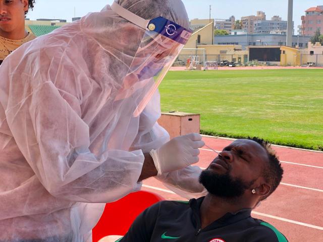 لاعبو المصري يخضعون للمسحة الطبية الرابعة