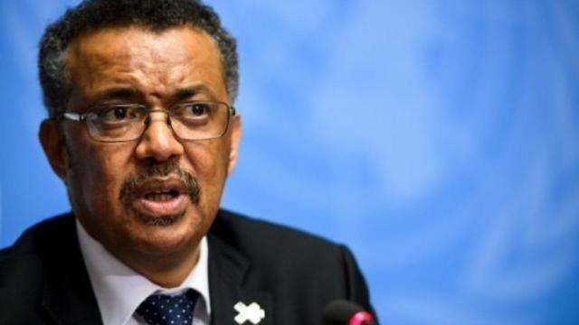 رئيس منظمة الصحة العالمية يرد  بقوة على اتهامات بومبيو