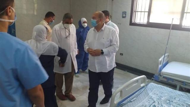 نائب محافظ الجيزة يتفقد مستشفى إمبابة العام