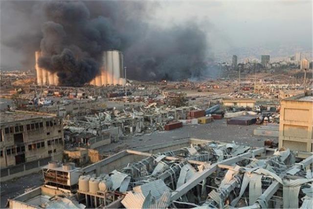 حريق بيروت