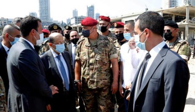 عاجل.. الرئيس اللبناني يلمح إلي تورط أيادي خارجية في تفجيرات بيروت