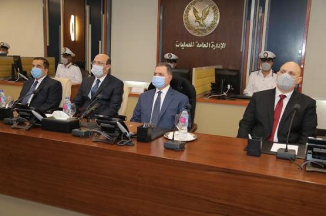 وزير الداخلية يتابع إجراءات تأمين انتخابات الشيوخ  من  غرفة العمليات الرئيسية