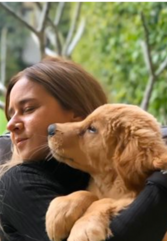 نيللي كريم تتألق بصحبة كلبها عبر ”تويتر”