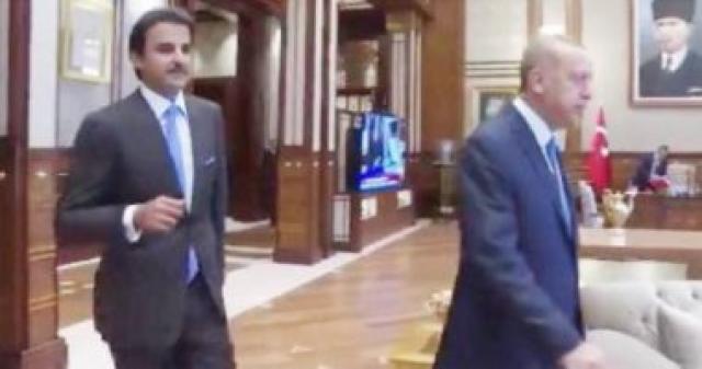 تميم باع بلاده .. أردوغان يفتتح مكتب رئاسي تركي  في قطر