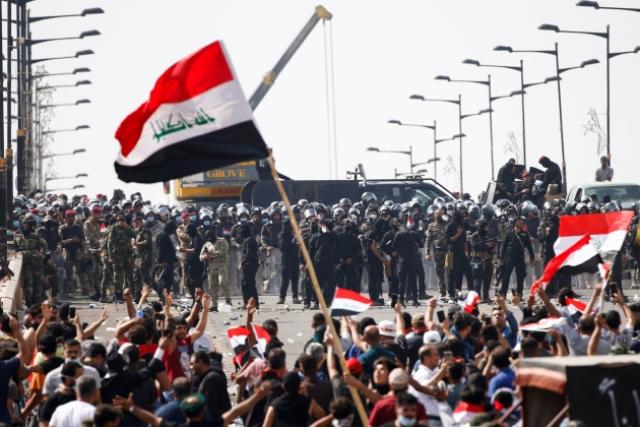 محتجون العراق
