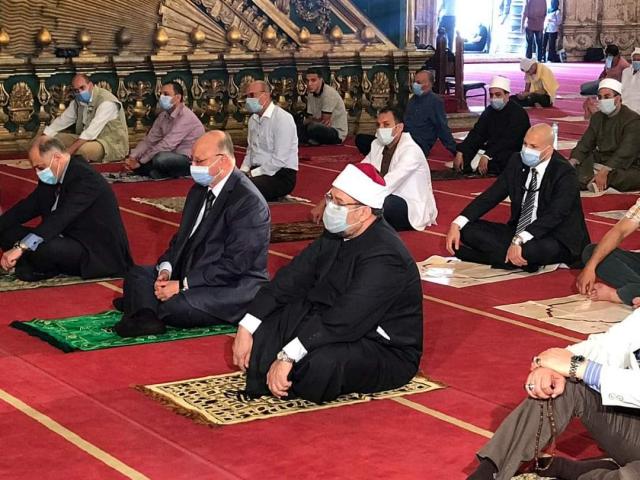 وزير الأوقاف يبين حكم الشرع في بناء المساجد علي أراضي الدولة المنهوبة