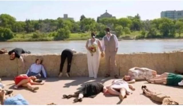 قصة الجثث المنتشرة في قاعة الزفاف