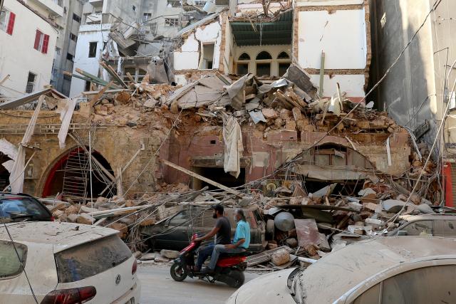 انفجار مرفأ بيروت- صورة أرشيفية