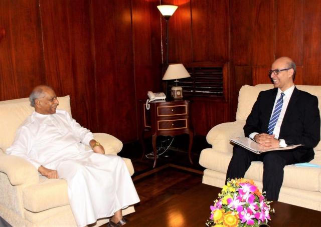 سفير مصر فى كولومبو يلتقى وزير خارجية سريلانكا الجديد
