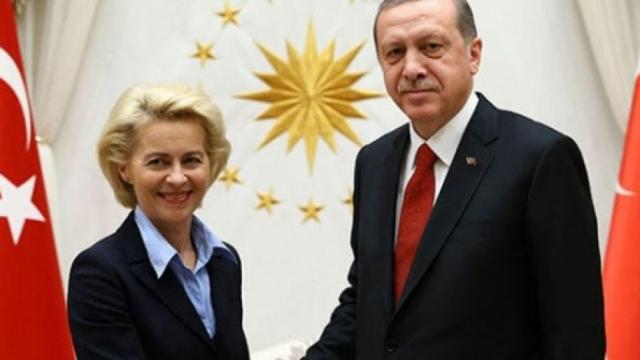 عاجل.. تفاصيل الاتصال الهاتفي بين أردوغان ورئيسة المفوضية الأوروبية