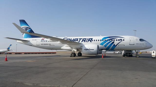 مصر للطيران تتسلم الطائرة ال11 من طراز A220-300