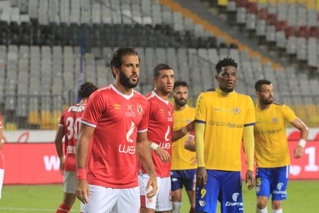 الأهلي يكشف سبب غياب مروان محسن وأيمن أشرف عن مباراة بيراميدز