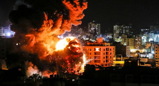 عاجل ..غارات جوية إسرائيلية تستهدف مواقع لـ «حماس» في غزة