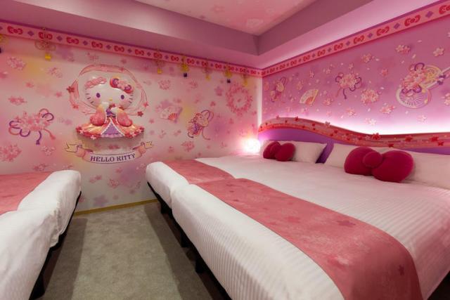 فندق ياباني قام بتحويل جميع غرفه لأشهر شخصية كرتونية