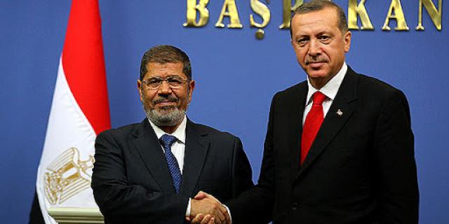 أردوغان والمعزول محمد مرسي