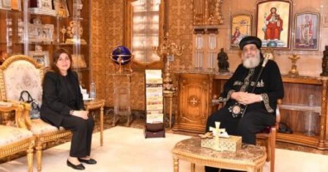البابا تواضروس يستقبل قنصل مصر بهامبورج وأسقف برمنجهام