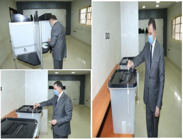 بالفيديو ..  وزير الداخلية :  مجريات العملية الإنتخابية تسير بشكل منتظم