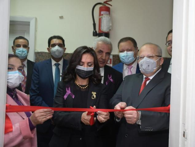 بالصور .. افتتاح وحدة الاستجابة الطبية للتعامل مع السيدات المعنفات بقصر العيني