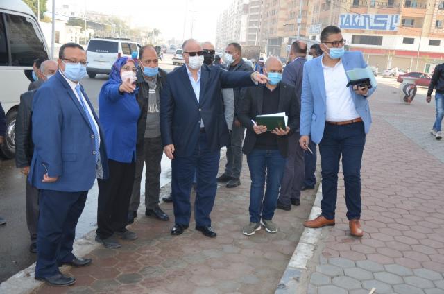 بالصور .. جولة محافظ القاهرة التفقدية لمتابعة خط سير المومياوات