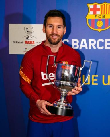 ميسي يحصد جائزة جديدة في الدوري الإسباني